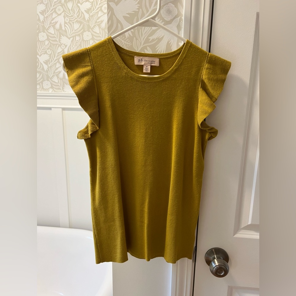 Philosophy top, size small